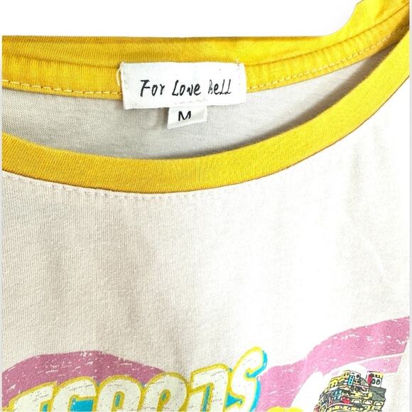 Spell & The Gypsy Positano Organic Girlfriend Tee Cream - Picture 7 of 14